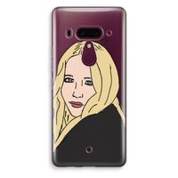 Mary Kate: HTC U12+ Transparant Hoesje