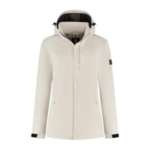 Travelin&apos; Women - waterproof jack - Zand - Maat L