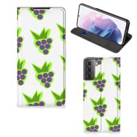 Samsung Galaxy S21 Plus | Flip Style Cover | Druiven