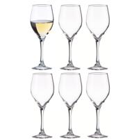 Vicrila wijnglazen Sauvignon - 6x stuks - voor rode en witte wijn - 350 ml