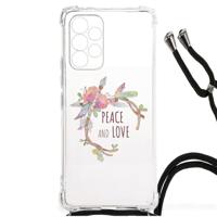 Samsung Galaxy A53 Stevig | Bumper Hoesje | Boho Text