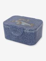 Glitter broodtrommel KONGES SLOJD blauw