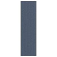 Deurmat 115x400 cm blauw