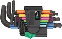 Wera 950/9 Multicolour BlackLaser Stiftsleutelset 9-delig - 05133164001