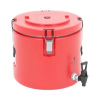 Thermische container - 15 L - aftapkraan - Royal Catering