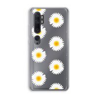Margrietjes: Xiaomi Mi Note 10 Pro Transparant Hoesje Margrietjes: Xiaomi Mi Note 10 Pro Transparant Hoesje