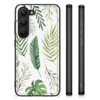 Samsung Galaxy S23 Bloemen Hoesje Leaves Samsung Galaxy S23 Bloemen Hoesje Leaves