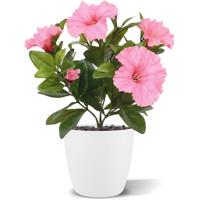 Petunia kunstboeket 25 cm cerise
