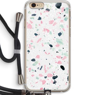 Terrazzo N°3: iPhone 6 PLUS / 6S PLUS Transparant Hoesje met koord