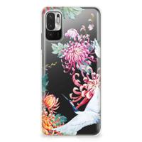 Xiaomi Redmi Note 10/10T 5G | Poco M3 Pro | TPU Hoesje | Bird Flowers