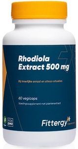 Fittergy Rhodiola Extract 500mg Capsules