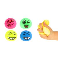 Toi-Toys Anti Stressbal Lachgezicht Fidget - thumbnail