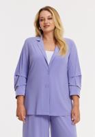 Yoek Blazer geplooide mouw | Licht Paars | Maat 58/60