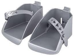 Polisport set voetenbakjes boodie/buitenbandbly maxi zilver