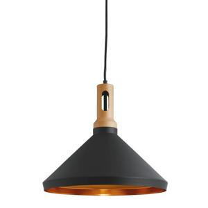 Searchlight Zwarte hanglampPendants Ø 35cm - 7051BK