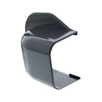 CANALIT Muurafdekkap 65x50mm antraciet grijs RAL7016