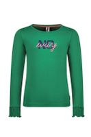 B.Nosy Meisjes shirt - Elaine - Emerald groen - thumbnail