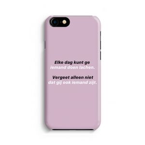 gij zijt ook iemand: iPhone 8 Volledig Geprint Hoesje