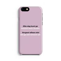gij zijt ook iemand: iPhone 8 Volledig Geprint Hoesje