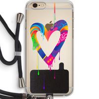 Melts My Heart: iPhone 6 PLUS / 6S PLUS Transparant Hoesje met koord