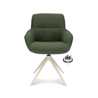 Haluta Draaibare Armstoel Vano - Groen