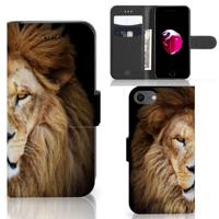 iPhone 7 | 8 | SE (2020) | SE (2022) | Telefoonhoesje | Met pasjeshouder | Leeuw