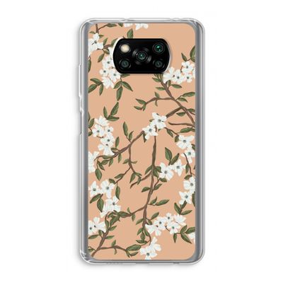 Blossoming spring: Xiaomi Poco X3 NFC Transparant Hoesje