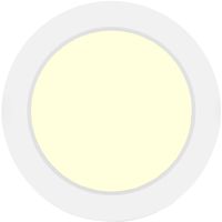 LED Downlight Pro - Aigi Trinko - Opbouw Rond 12W - Warm Wit 3000K - Mat Wit - Kunststof - thumbnail