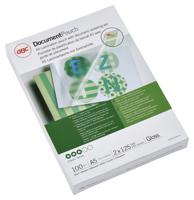 GBC Document Lamineerhoezen A5 2x125 micron Glanzend (100)