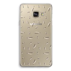 Hipster stripes: Samsung A3 (2017) Transparant Hoesje