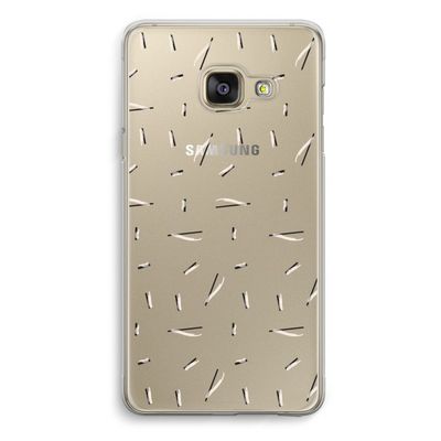 Hipster stripes: Samsung A3 (2017) Transparant Hoesje
