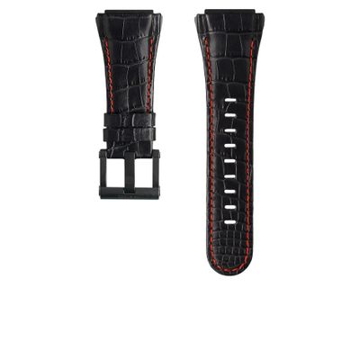 Horlogeband TW Steel CEB4008 Leder Zwart