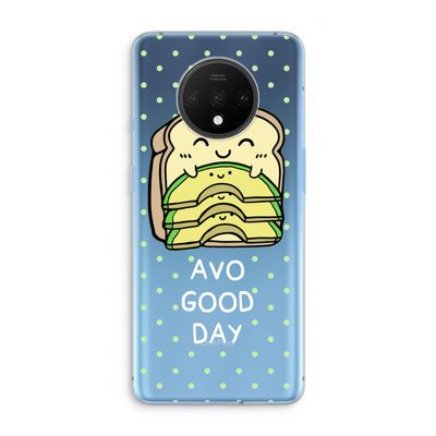 Avo Good Day: OnePlus 7T Transparant Hoesje