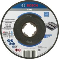 Bosch Accessories Standard for Metal 2608619783 Doorslijpschijf gebogen 125 mm 1 stuk(s) Metaal