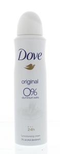 Dove Deodorant spray original 0% (150 ml)