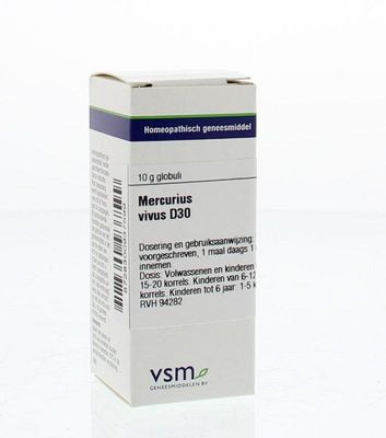 VSM Mercurius vivus D30 (10 gr)