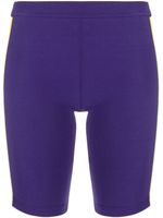 DSQUARED2 short taille-haute à bande logo - Violet