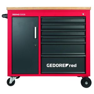 Gedore R20400006 | Gereedschapwagen | MECHANIC PLUS met 6 laden | Zonder Gereedschap - 3301818