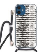 Crazy shapes: iPhone 12 Transparant Hoesje met koord