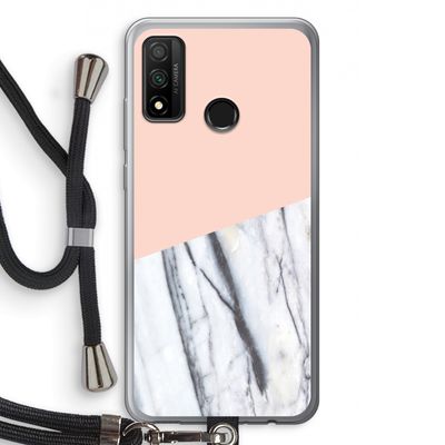 A touch of peach: Huawei P Smart (2020) Transparant Hoesje met koord