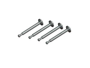 Arrma - Shock Mount Pin, 3x33mm Silver (4): EXB (ARA713032)