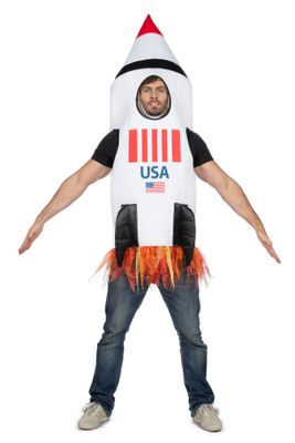 Raket Kostuum USA Volwassenen