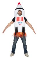 Raket Kostuum USA Volwassenen - thumbnail