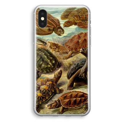 Haeckel Chelonia: iPhone X Transparant Hoesje