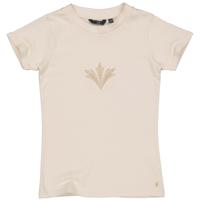 LEVV Meisjes t-shirt - Karmi - Ivoor wit