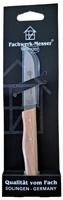 Diggers Keukenmes | 17,5 cm |Houten Handvat | Recht | Carbon/Gietstaal - DIG531