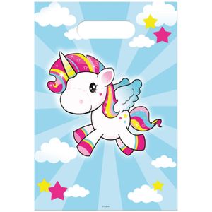 8 Geschenktüten Einhorn