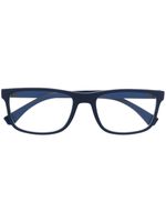 Emporio Armani lunettes de vue à monture carrée - Bleu