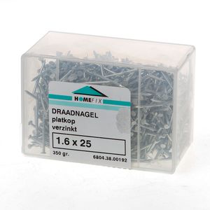 Draadnagels pk 1,6x25 vz (200gr)