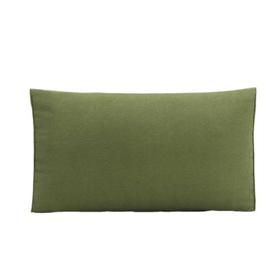 Leen Bakker - Loungekussen Brest Rug/zij - Donker - 73x43 Cm - Polyester - Groen - 12x43x73 Cm